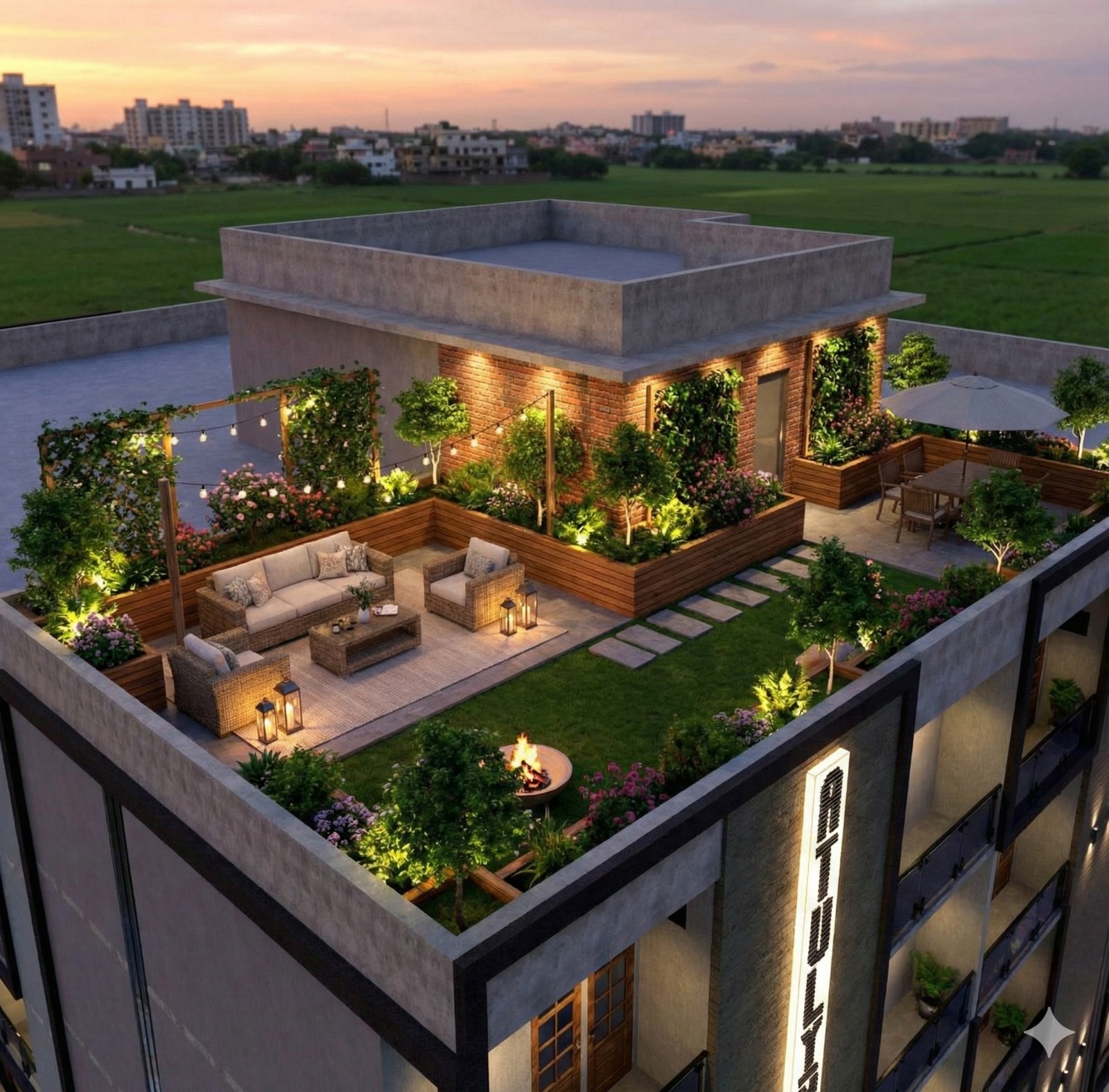 Atuliyum Terrace Garden